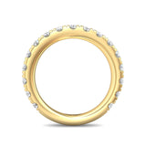Sugarock Micropave 18K Yellow Gold Wedding Band DEF VVS-VS