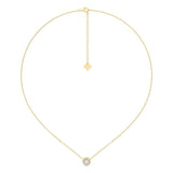 Sugarock Classic Diamond Pendant 18K Yellow Gold Pendant DEF VVS-VS