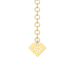 Sugarock Classic Diamond Pendant 18K Yellow Gold Pendant DEF VVS-VS