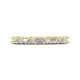 Sugarock Classic Diamond Bands 18K Yellow Gold Anniversary Band DEF VVS-VS