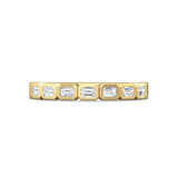 Sugarock Classic Diamond Bands 18K Yellow Gold Anniversary Band DEF VVS-VS