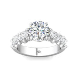 Sugarock Encore 14K White Gold Engagement Ring DEF VVS-VS
