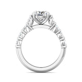 Sugarock Encore 18K White Gold Engagement Ring DEF VVS-VS