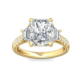 Sugarock Encore 14K Yellow Gold Engagement Ring DEF VVS-VS