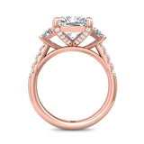 Sugarock Encore 14K Rose Gold Engagement Ring DEF VVS-VS