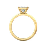 Sugarock Solitaire 18K Yellow Gold Engagement Ring DEF VVS-VS