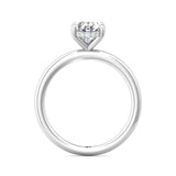 Sugarock Sugarock 14K White Gold Engagement Ring DEF VVS-VS