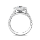 Sugarock Encore 18K White Gold Engagement Ring DEF VVS-VS