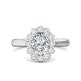 Sugarock Solitaire Platinum Engagement Ring DEF VVS-VS