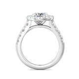 Sugarock Encore 14K White Gold Engagement Ring DEF VVS-VS