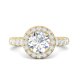 Sugarock Encore 14K Yellow Gold Engagement Ring DEF VVS-VS