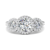 Sugarock Encore Platinum Engagement Ring DEF VVS-VS