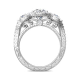 Sugarock Encore Platinum Engagement Ring DEF VVS-VS