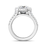 Sugarock Encore 14K White Gold Engagement Ring DEF VVS-VS