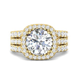 Sugarock Encore 14K Yellow Gold Engagement Ring DEF VVS-VS