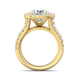 Sugarock Encore 14K Yellow Gold Engagement Ring DEF VVS-VS