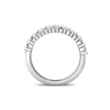 Sugarock Classic Diamond Bands 14K White Gold Anniversary Band DEF VVS-VS