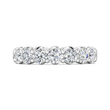 Sugarock Classic Diamond Bands 14K White Gold Anniversary Band DEF VVS-VS