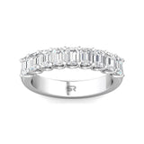 Sugarock Classic Diamond Bands 14K White Gold Anniversary Band DEF VVS-VS