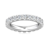Sugarock Classic Diamond Bands 14K White Gold Anniversary Band DEF VVS-VS
