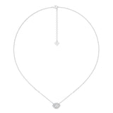 Sugarock Classic Diamond Pendant 14K White Gold Pendant DEF VVS-VS