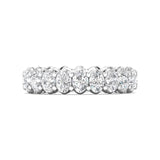 Sugarock Classic Diamond Bands 14K White Gold Anniversary Band DEF VVS-VS