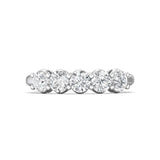 Sugarock Classic Diamond Bands 14K White Gold Anniversary Band DEF VVS-VS