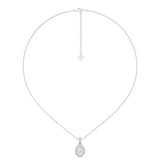Sugarock Classic Diamond Pendant 14K White Gold Pendant DEF VVS-VS