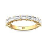 Sugarock Classic Diamond Bands 14K Yellow Gold Anniversary Band DEF VVS-VS