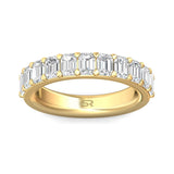 Sugarock Classic Diamond Bands 14K Yellow Gold Anniversary Band DEF VVS-VS