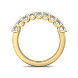 Sugarock Classic Diamond Bands 14K Yellow Gold Anniversary Band DEF VVS-VS