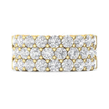 Sugarock Classic Diamond Bands 14K Yellow Gold Anniversary Band DEF VVS-VS
