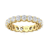 Sugarock Classic Diamond Bands 14K Yellow Gold Anniversary Band DEF VVS-VS