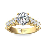 Sugarock Encore 14K Yellow Gold Engagement Ring DEF VVS-VS