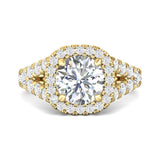 Sugarock Encore 14K Yellow Gold Engagement Ring DEF VVS-VS