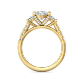Sugarock Encore 14K Yellow Gold Engagement Ring DEF VVS-VS