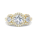 Sugarock Encore 14K Yellow Gold Engagement Ring DEF VVS-VS