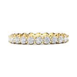 Sugarock Classic Diamond Bands 14K Yellow Gold Anniversary Band DEF VVS-VS