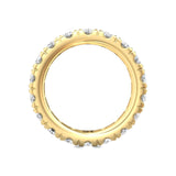 Sugarock Classic Diamond Bands 14K Yellow Gold Anniversary Band DEF VVS-VS