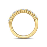 Sugarock Classic Diamond Bands 14K Yellow Gold Anniversary Band DEF VVS-VS