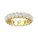 Sugarock Classic Diamond Bands 14K Yellow Gold Anniversary Band DEF VVS-VS