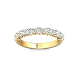 Sugarock Classic Diamond Bands 14K Yellow Gold Anniversary Band DEF VVS-VS