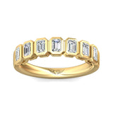 Sugarock Classic Diamond Bands 14K Yellow Gold Anniversary Band DEF VVS-VS