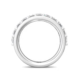 Sugarock Classic Diamond Bands Platinum Anniversary Band DEF VVS-VS