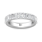 Sugarock Classic Diamond Bands Platinum Anniversary Band DEF VVS-VS