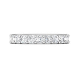 Sugarock Classic Diamond Bands Platinum Anniversary Band DEF VVS-VS