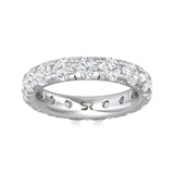 Sugarock Classic Diamond Bands Platinum Anniversary Band DEF VVS-VS