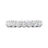 Sugarock Classic Diamond Bands Platinum Anniversary Band DEF VVS-VS