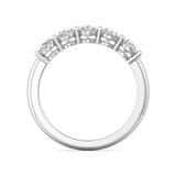 Sugarock Classic Diamond Bands Platinum Anniversary Band DEF VVS-VS
