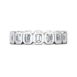 Sugarock Classic Diamond Bands Platinum Anniversary Band DEF VVS-VS